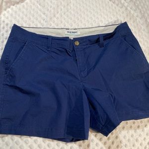 Old Navy Chino Short, blue color, size 12.  Excellent condition